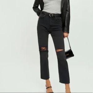 Reformation Cynthia High rise straight jeans